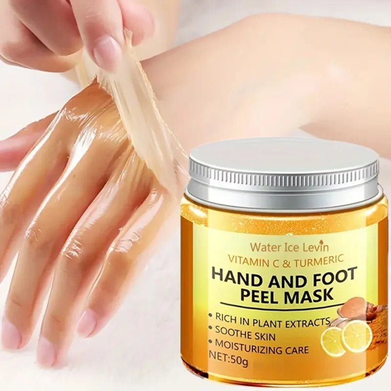 Vitamin C & Turmeric Hand and Foot Mask – Smoothing & Brightening - Smiles shop