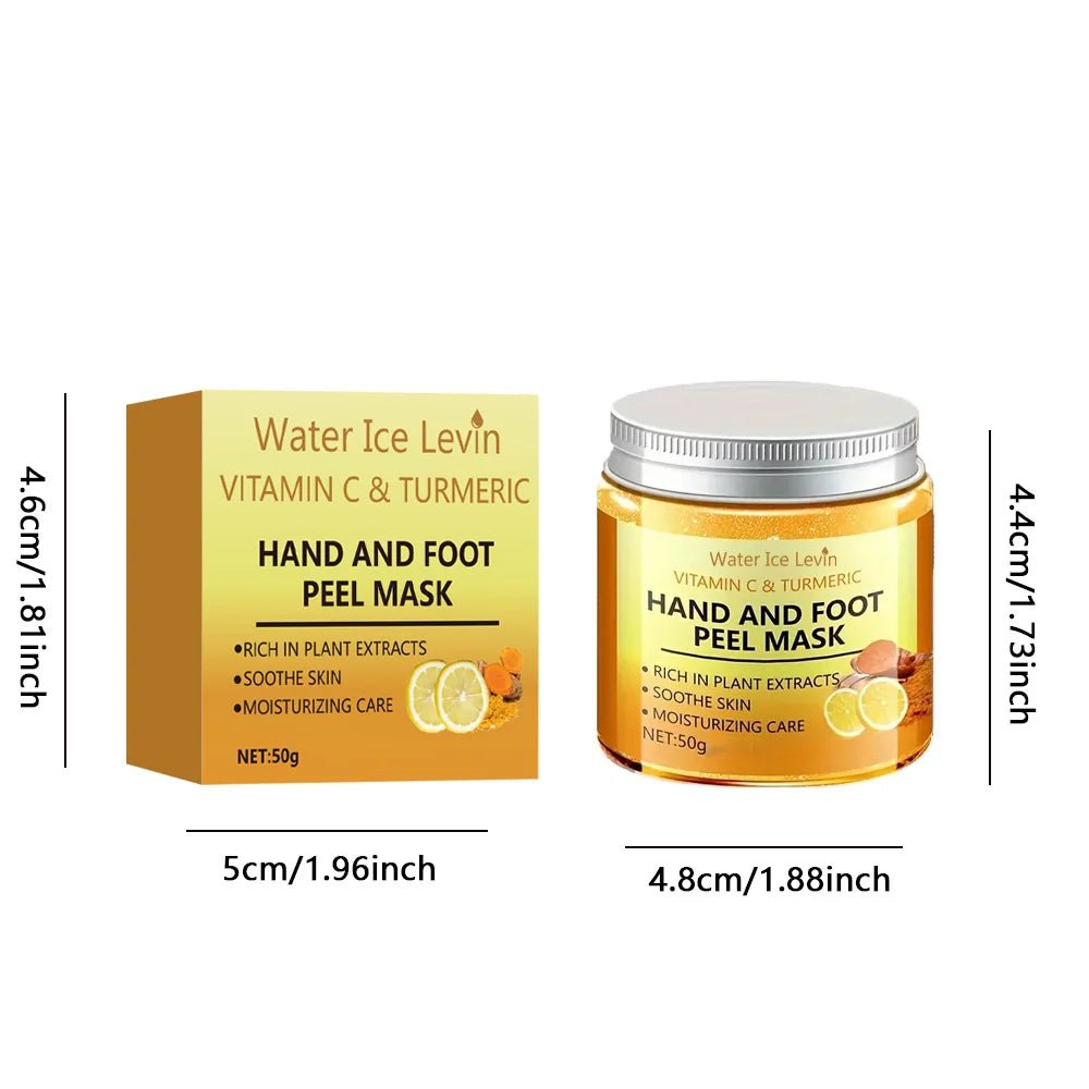 Vitamin C & Turmeric Hand and Foot Mask – Smoothing & Brightening - Smiles shop